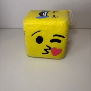 NWOT Emoji Dice Plush Window Hanger Toy Suction Clip Goffa Industrial